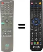 Telecomando equivalente Hitachi DV-P315E