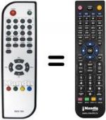 Telecomando equivalente Sansui DVB01