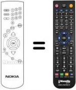Telecomando equivalente Nokia DVB9500SMEDIA