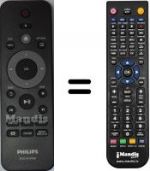 Telecomando equivalente Philips DVP3880 / 12