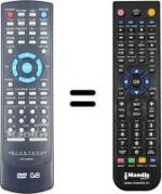 Telecomando equivalente BLUETECH DVFHDM20