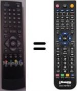 Telecomando equivalente Denver DMB-105 HD