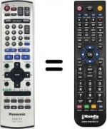 Telecomando equivalente Panasonic DMRE-65