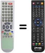 Telecomando equivalente Irradio DSR1021FTA