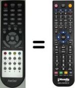 Telecomando equivalente Fonestar RDS581W HD