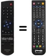 Telecomando equivalente Grundig GDV200