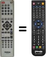Telecomando equivalente Targa HC-5100X