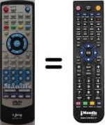 Telecomando equivalente Odin