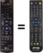 Telecomando equivalente LG 10115