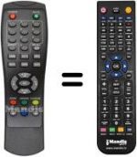 Telecomando equivalente MPMAN DVB-T2012