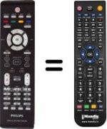 Telecomando equivalente Philips DVD-R3577H