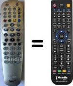 Telecomando equivalente Philips HD-RW720 / 69
