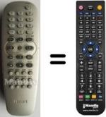 Telecomando equivalente Philips RC2K12