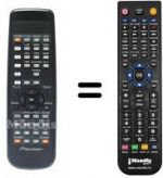 Telecomando equivalente Pioneer BXD1041