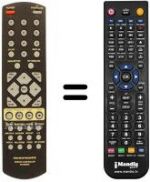 Telecomando equivalente RC4300DV