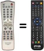 Telecomando equivalente RC7010DV