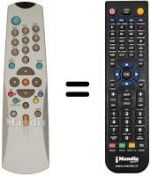 Telecomando equivalente Amstrad DVB-T830