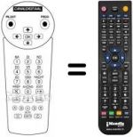 Telecomando equivalente RC8233 / 00