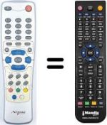 Telecomando equivalente REMCON1392