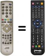 Telecomando equivalente JVC PD42D30S