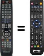 Telecomando equivalente Samsung DVD-SH897