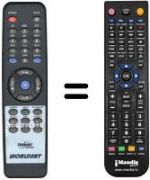 Telecomando equivalente MAESTRO REMCON1143