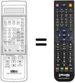 Telecomando equivalente Seleco REMCON027