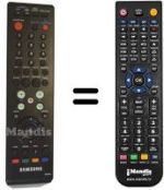 Telecomando equivalente Samsung MF59-00286A