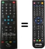 Telecomando equivalente SYTECH SY-3104 DVB-T