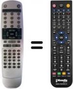 Telecomando equivalente United MID 7500