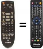 Telecomando equivalente Yamaha DVD-S830