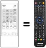 Telecomando equivalente URANYA REMCON093