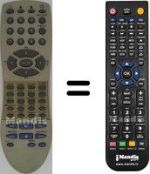 Telecomando equivalente Orion HVS59040