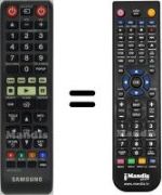 Telecomando equivalente Samsung HVS59065