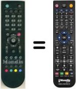 Telecomando equivalente HVS53309