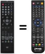Telecomando equivalente HVS57662