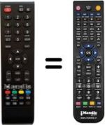 Telecomando equivalente HVS57532-ET