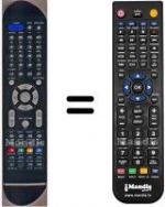 Telecomando equivalente HVS57517