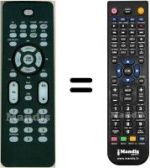Telecomando equivalente HVS59077