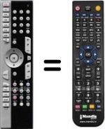 Telecomando equivalente Medion HVS53067