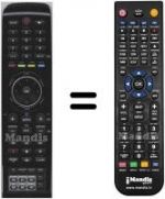 Telecomando equivalente HVS57650