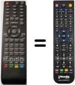 Telecomando equivalente HVS57696