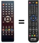 Telecomando equivalente HVS57327