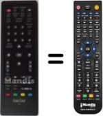 Telecomando equivalente Fonestar WHV12478W
