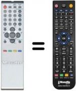 Telecomando equivalente Orion HVS54731