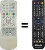 Telecomando equivalente HVS53564