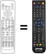 Telecomando equivalente Granprix HVS54201
