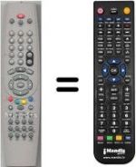Telecomando equivalente HVS54811