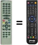 Telecomando equivalente HVS53444