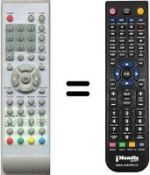 Telecomando equivalente Saivod HVS54877